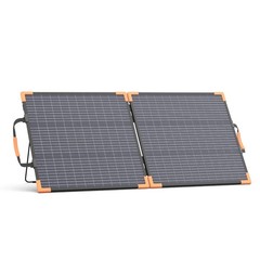 100W Portable Solar Panel Bifacial IP68 Waterproof Power Backup Solar Charger