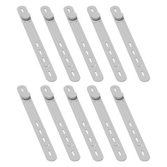 Simplify Your Space with 10 Pack of Flexible Silicone Cable Organizers