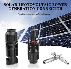 1-100 Set Male Female Wire Cable Connector Set Solar Panel Waterproof Connectors
