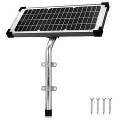 10 Watt Solar Panel Kit – Replace FM123 for Mighty Mule FM200 FM350 FM500 FM502