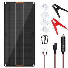 10 20 30 50W Solar Trickle Charger for Car Battery 12V Solar Battery Maintainer