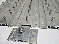 S-5 Solution Solar Foot LP66-B-0 Minor Box QTY-66 With Flange Nut