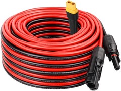 Heavy Duty Solar Connector Cable 10AWG 50FT