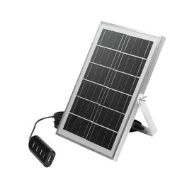 Multi Device 5V 8W Solar Panel Charger with 4 USB Ports for Outdoor Adventures