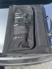 Tenergy Portable 60W Solar Panel Foldable Charger 18V Charging 5V USB CE ROHS