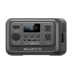 BLUETTI Elite 30 V2+100W Solar Panel 288Wh Portable Power Station LFP for Trip