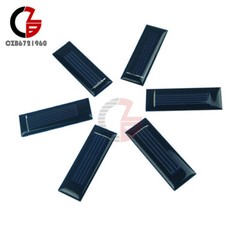 10Pcs DIY Toy 0.5V 100mA 53X18mm Micro Mini Power Solar Cells Panel For Charger