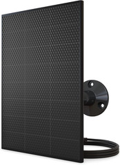 Arlo Solar Panel Charger Black, Certified Accessory, Weather Resistant