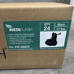 Pegasus Solar InstaFlash Kit w/Dovetail T-Bolt Black, PIF-RBDT (CASE OF 24)