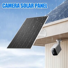 4 Pack Solar Panel for Ring Spotlight Camera/Stick Up Cam Battery Charger 8W 5V