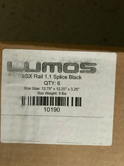 LUMOS Solar LSX Rail 1.1 Splice Black