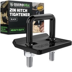 Rhino USA Hitch Tightener Anti Rattle Clamp for 2in Hitches Heavy Duty Steel
