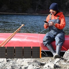 60W Portable Solar Panel Foldable PD3.0 QC3.0 USB C DC