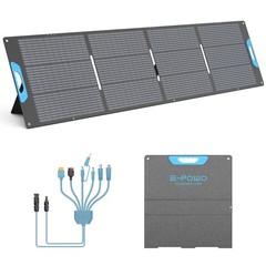 220w Solar Panel Charger Foldable USB XT60 for Power station RV Outdoor Camping