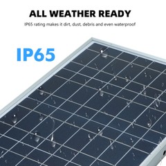 30W Solar Panel +100A Controller w/ Aluminum Frame Cell Photovoltaic Charger