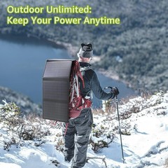 300W Solar Power Station with 40W Panel – Ideal for Camping & Home Use