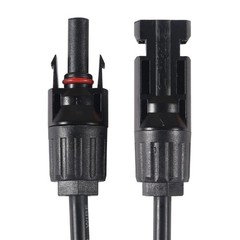 Solar Panel Y Branch Parallel Adapter Cable 30A 11.8″ FMM&MMF Connector Kit