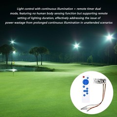 Aluminum Base Solar Lamp Board with Remote Light Control Use