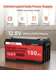 VEVOR 12V 600W Solar Wind Power Kit 2PCS 100W Solar Panels 400W Wind Turbine