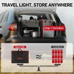200W Portable Foldable Solar Panel Kit with Charge