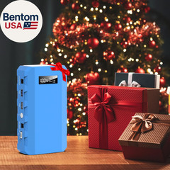 Portable Power Station with AC Outlet, 65W/110V External Battery Pack 24000Mah/