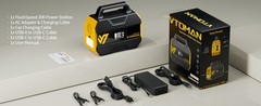 VTOMAN FlashSpeed 300 Power Station 300W 230Wh Solar Generator Camping Necessity