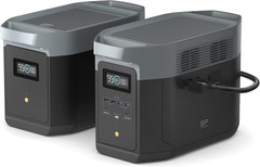 DELTA 2 MAX Power Station with Smart Extra Battery, Expand Capacity from 2048Wh