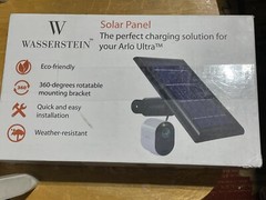 Wasserstein 2 Solar Panel for Arlo Ultra White (Camera Not Included)