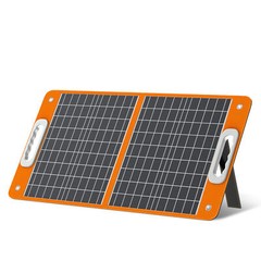 Flashfish Foldable 60W 18V Solar Power Panel Charger DC Output RV Travel K4K9