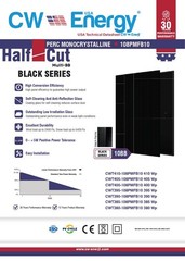 CW Energy Bifacial Mono Perc 410W Black Solar Panel (Pallet of 31) 12.7kW