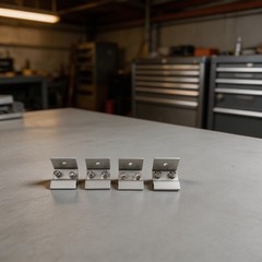 Solar Panel Rack Standing Seam Clamp For Pv Roof Fixing Aluminum Alloy