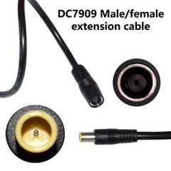 Heavy Duty 14AWG DC8mm Male to Female Extension Cord for Portable Generators