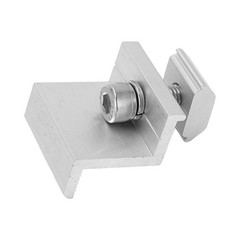 40mm 10PCS Aluminum Solar Panel Clamps For Fast Mounting On Roofs