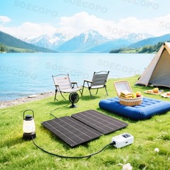 1600W Solar Panel Kit – 2 x800W + 100A Controller + Extension Cord Multi-Scene