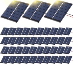 40 Bulk Mini Polycrystalline Solar Cells – Perfect for DIY & Outdoor Projects