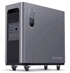 New Gendome 3000 Portable Power Station 3072Wh 3000W LiFePO4 Solar Generator