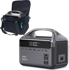DARAN Portable Power Station 89.6Wh LiFePO4 Battery 100W(200W Peak) Sola