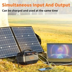 Flashfish P56 Portable Power Station 330W 299Wh Solar Generator Refurbished