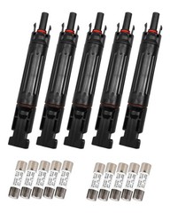 5 Pcs 10A Solar Fuse Holder Inline with and Female Connector for Solar Panel …