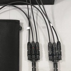 3 to 1 Solar Panel Connectors T Branch Connectors Cable Between Solar Panels