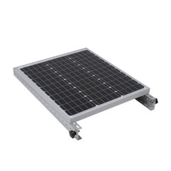 2 Set Solar Panel RV Tilt Mount（28in）Brackets Roof Flat Surface Adjustable Frame