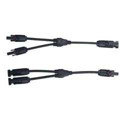 Solar Cable Connector Branch Parallel Photovoltaic Panels Copper 2-4 Ways Wire