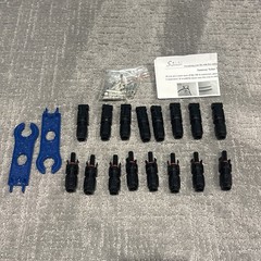 8 Pairs Male Female MCA Solar Cable Connectors For DIY Solar Panel