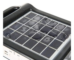 Portable Solar Lighting System USB Charger 6V Solar Panel Power Storage Recharg