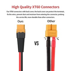 10AWG 2FT Anderson SB50 Battery Quick Connect/Disconnect to XT60 Female Cable