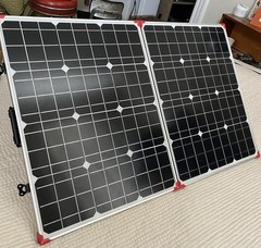 Lion Energy 100 Watt 12V Portable Solar Panel for RV, Outdoor Camping and Travel