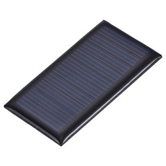 5V 0.225W 45mA Mini Polycrystalline Solar Panel 2.1×1.2″/53x30mm
