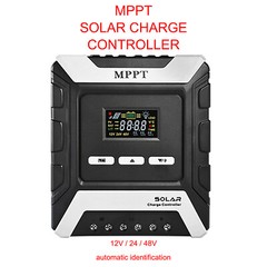 20-60A MPPT Solar Charge Controller Charger 12V/24V/48V with Color LCD Display