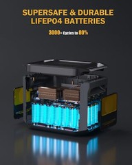 VTOMAN FlashSpeed 1500 Portable Power Station 1548Wh LiFePO4 Solar Generator US