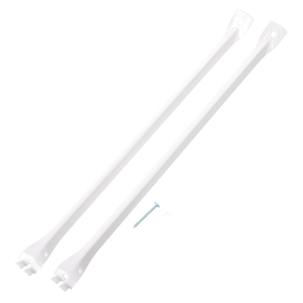 2 PCS RV Support Stand Brackets for Wire Shelving Heavy Duty Fixed Shelf